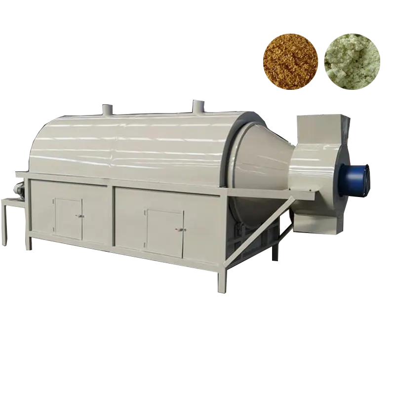 High efficiency rotary spent grain brewer dryer wheat bran Cassava residue Beer waste brewers spent grain dryer