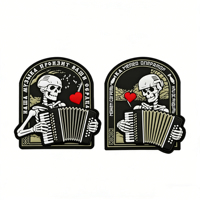 Patchs en PVC souple à coudre de forme personnalisée, vente en gros, logo 3D en relief, cœur et fleur, accessoires en vrac pour vêtements et chapeaux