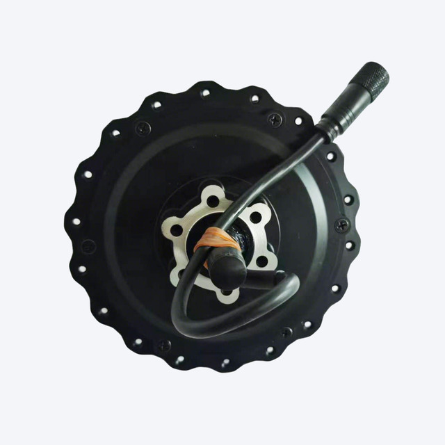 Low Noise 48V 1000W Hub Motor Fat Bike Brushless E-Bicycle Hub Motor With Waterproof Disc Brake Permanent Magnet Structure