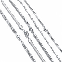 SZ Cheng Jewelers Nouveau style Vente en gros Chaîne Dragon Bone, Chaîne Snake Bone, Chaîne Câble, Chaîne Box pour Femmes et Hommes