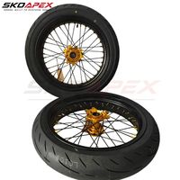 Oferta Especial: Juego de Llantas Supermoto 17x2.5 17x3.5 para Sur-Ron Ultra Bee, Frenos para Motocicleta Eléctrica Todoterreno