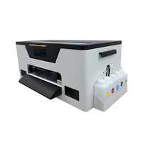 Pencetak pakaian Printer Dtf A3 kaus bantal Desktop A3 Dtf pencetak Xp600 kecil kecepatan tinggi A3 pencetak Dtf kepala ganda untuk topi