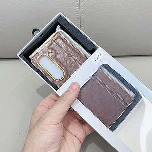 Funda de Cuero con Tapa Completa y Forro, Cristal Templado Degradado, Fundas para Teléfono Móvil con Galvanoplastia - Product Image 5