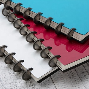 custom A5 discbinding Reusable Loose Leaf mirror cover notebook Journal Organizer Notebook Diary Planner