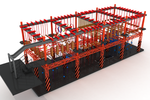 Équipement de parcours de <span class=keywords><strong>parkour</strong></span>, matériel d'obstacles pour aire de jeux, Park Ninos, fosse en mousse multi-fitness durable pour intérieur Ninja - Product Image 4