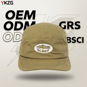 Camp Cap With Custom Embroidery Logo Strap High Quality Hip Hop Hats Wholesale Blank Outdoor Sports Baseball Caps - Product Image 1