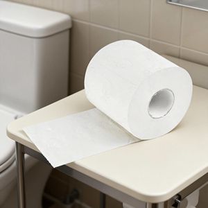 Factory bulk <b>3</b>-<b>ply</b> soft, strong, biodegradable, eco-friendly, flushable <b>toilet</b> <b>paper</b> for home use, free samples available - Product Image 1