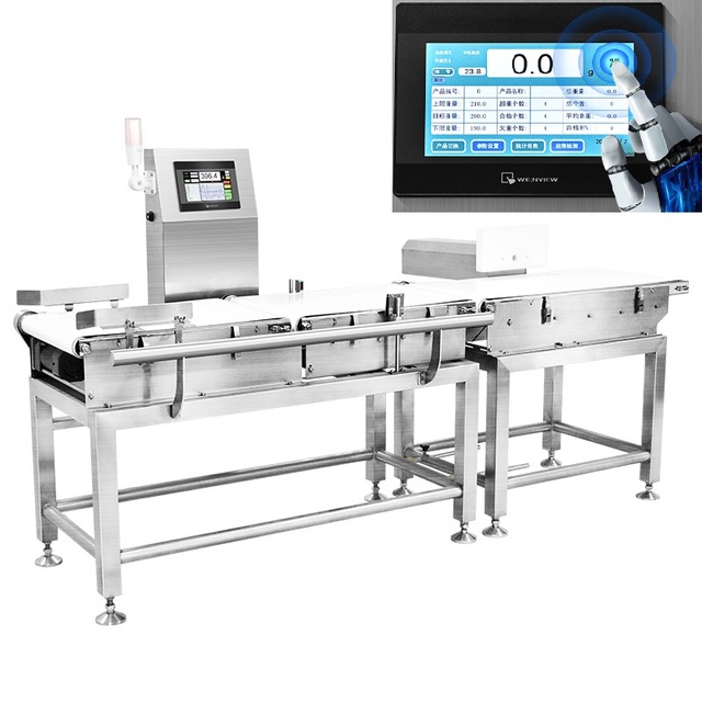 China Wholesale Weighing Range 5g~15kg Dynamic Checkweigher Check Weigher Online Weighing Machine for Heavy and Bulky Items