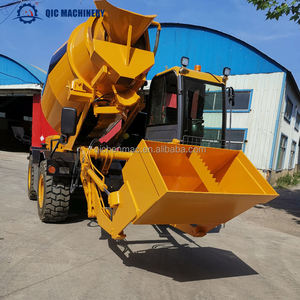 Camión Mezclador de Concreto Autocargable Usado, Totalmente Hidráulico, de Alta Calidad, con <span class=keywords><strong>Motor</strong></span> Diésel, Bomba de Agua y Engranaje - Fácil Mantenimiento - Product Image 3