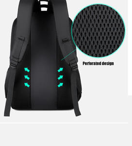 กระเป๋าเป้สะพายไหล่ กระเป๋าเป้ไปโรงเรียน สำหรับใส่แล็ปท็อป ช่องเสียบ USB ชาร์จไฟได้ กระเป๋าเป้กันน้ำ กระเป๋าเดินทาง กระเป๋าเป้โพลีเอสเตอร์ สำหรับทุกเพศ จดหมาย - Product Image 6