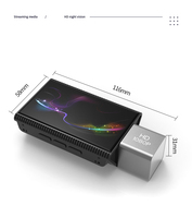 Caméra embarquée de voiture intelligente à double objectif GPS avec télécommande, écran 3,0 pouces, 4G, enregistreur de conduite LTE, Android 8.1, RAM 1 Go, ROM 8 Go