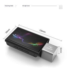 3.0Inch 4 Gam Lái Xe Ghi LTE Android 8.1 RAM1GB ROM8GB Thông Minh Ống Kính Kép GPS Điều Khiển Từ Xa Xe Dash Cam - Product Image 5