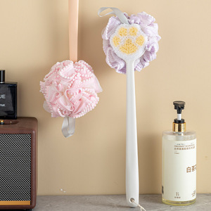 Cepillo de baño para espalda con mango largo, cerdas suaves y espumantes, artefacto para frotar la espalda - Product Image 2