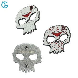 <span class=keywords><strong>La</strong></span> aduana de China de fábrica occidental de Halloween divertido metálica pintada placa - Product Image 6