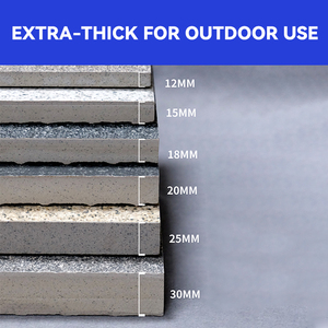 Carreaux de porcelaine de 18 mm de qualité supérieure pour terrasse extérieure, carreaux antidérapants R11 effet granit, pavés durables pour l'<span class=keywords><strong>extérieur</strong></span> - Product Image 6