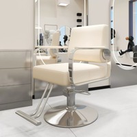 Kursi Salon Rambut Kelas Atas Kursi Salon Rambut Eksklusif Kursi Potong Rambut Salon yang Dapat Diputar dan Disesuaikan