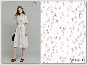 Tissu Popeline 100% Coton Peigné <span class=keywords><strong>Liberty</strong></span> London à Petites Fleurs Imprimées pour Décoration Intérieure, Chemises, Doublure Élastique et Artisanat Uni - Product Image 2