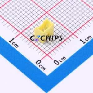 W1251100-2PY2123 Wire-to-Board Pin Header Bent Lead Through Hole,P=1.25mm 1x2P 1.25mm Right Angle Insert PicoBlade (MX 1.25) - Product Image 1