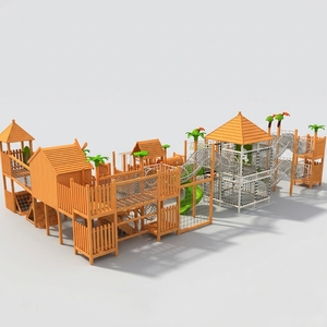 Juegos Infantiles para Parques Públicos al Aire Libre, Set de Escalada con Tobogán para Niños - Product Image 2