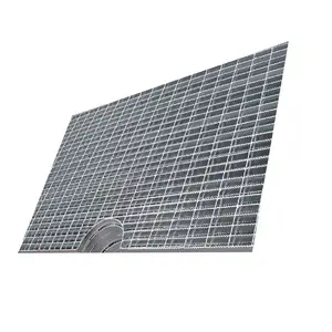 Ağır sıcak daldırma galvanizli 325/30/100 endüstriyel Metal siper çelik ızgara