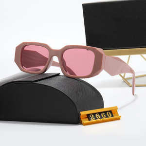 <span class=keywords><strong>Lunettes</strong></span> de soleil de luxe 2660 pour femmes, monture petite, tendance, vintage, protection UV, pour hommes - Product Image 5