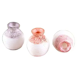 New 2.1*2.5cm Japan Style Small Vase Eco-Friendly Resin Jardinieres Home Office Daily Table Decorations