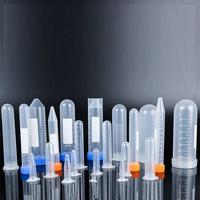 Tube à centrifuger blanc jetable de haute qualité pour laboratoire médical, fond conique, gradué, 15 ml