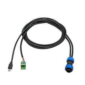 Industrial <b>Adapter</b> Cable <b>Type</b> <b>C</b> To Aviation Plug With Terminal Block Shielded PVC Jacket Pure Copper Conductor - Product Image 2