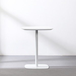 Mesa de comedor cuadrada superior MDF/tablero de madera <span class=keywords><strong>color</strong></span> madera nórdica moderna para interior y exterior fiesta café restaurante - Product Image 5