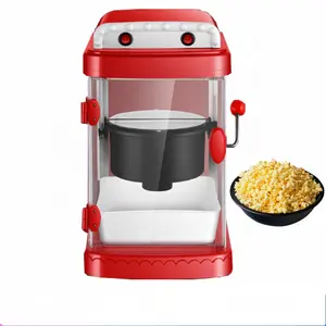 Funzionamento sicuro 330W 100g calli robot da cucina macchina per fare Popcorn sbuffo macchina per riso soffiato Popper di Snack