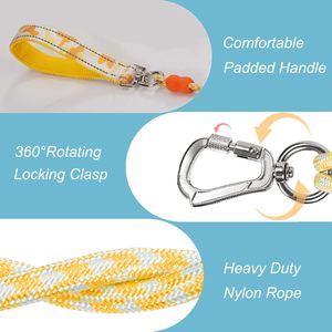 Eco-Friendly Luxury Simple Soft Durable Pet Leashes with <b>Scarf</b> and 100% Nylon for Outdoor Training and Night Safety - Product Image 4
