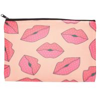 Pochette à fermeture éclair personnalisée pour maquillage, organisateur de maquillage de voyage, trousse de maquillage, sublimation, sacs à cosmétiques en toile vierge pour articles de toilette