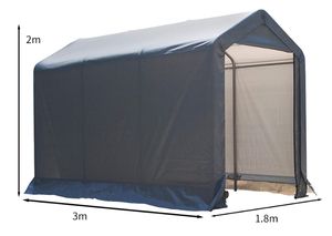 PoeticExist Étanche Clair Portable Pliable Rétractable Voyage Pliant Gonflable Remorque Abri Camping <span class=keywords><strong>Moto</strong></span> <span class=keywords><strong>Tente</strong></span> - Product Image 2