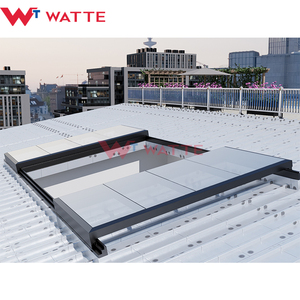 Lucernario Motorizzato Intelligente Moderno, Tetto Mobile Elettrico Scorrevole in Vetro per Magazzini Industriali - Product Image 3