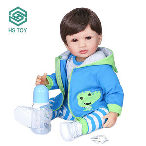 Kit de poupée HS <span class=keywords><strong>Lol</strong></span> Bjd, solide, réaliste, corps en gros, bébé garçon, corps en Silicone souple, poupée renaissante, jumeaux, fait à la main - Product Image 5