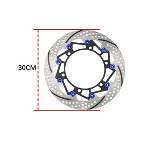 Pièces de Moto Avant 300mm en Acier Inoxydable Disque de Frein Flottant Rotor pour Yamaha X-max Xmax300 pour Honda Wing NSS350 - Product Image 2