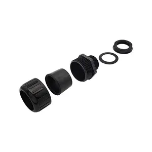 Conector de conduíte flexível para líquido sem halogênio Nylon PA66 EPDM Borracha 079