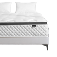 Matelas à ressorts convertible contemporain pour la maison, structure à trois couches, écologique et rafraîchissant
