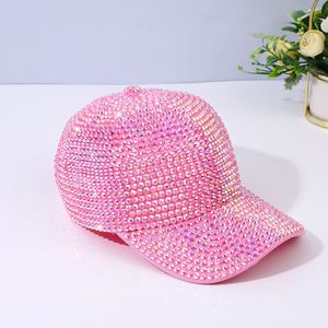 Cappellino da Baseball Multicolore Omens con Ricamo Floreale di Strass Lucidi, Regolabile per Vendita all'Ingrosso, Ideale per Uso Quotidiano e Casual all'Aperto - Product Image 4