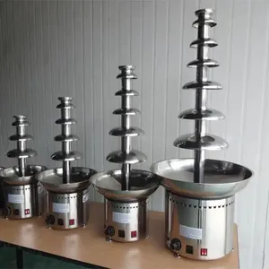 Machine électrique commerciale de fontaine de <span class=keywords><strong>fondue</strong></span> au chocolat pour la machine de fontaine de fonte de chocolat de parties - Product Image 1