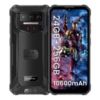 OUKITEL Global Online WP23 Plus Smartphone 24GB+256GB Baterai 10600mAh Layar Definisi Tinggi 6,52 inci Sistem Ponsel Android 14