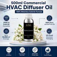 Huile diffuseur HVAC commerciale 500 ml, aromathérapie sans eau, huile parfumée pour hôtel, désodorisant d'ambiance, vente en gros OEM