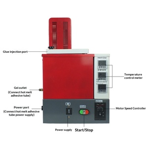 Machine de distribution de <span class=keywords><strong>colle</strong></span> thermofusible entièrement automatique de grande capacité 5L avec équipement de pulvérisation manuelle - Product Image 2