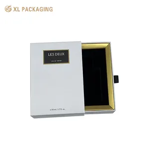 精油礼品盒香水化妆盒护肤白色特种纸香水定制包装礼品香水盒