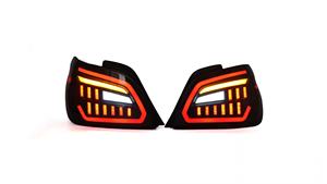 Feux arrière LED complets DK Motion pour SUBARU IMPREZA, années 2000-2007, avec lentilles fumées - Product Image 3