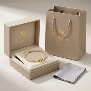 Bracciale Tennis in <span class=keywords><strong>Acciaio</strong></span> Inossidabile 316 con 26 Lettere dell'Alfabeto e Zirconi Cubici 5A, Placcato Oro 18K PVD, Gioiello Versatile di Lusso per Donne - Product Image 2