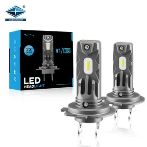 OEM logotipo personalizado Super Bright Auto Car Led Bombillas de coche Led Car Lights H7 Led Faro