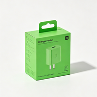Boîte suspendue en carton biodégradable de qualité supérieure pour écouteurs et accessoires de téléphone, avec gaufrage et personnalisation de marque, écologique pour la vente au détail