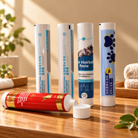 Tube de complément alimentaire pour animaux domestiques en aluminium-plastique grande capacité avec bouchon à vis, paroi épaissie, récipient durable pour nutrition animale
