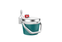 7.2L grande capacité seaux à glace boissons baignoires pinces en acier inoxydable Double paroi isolé sous vide avec couvercle